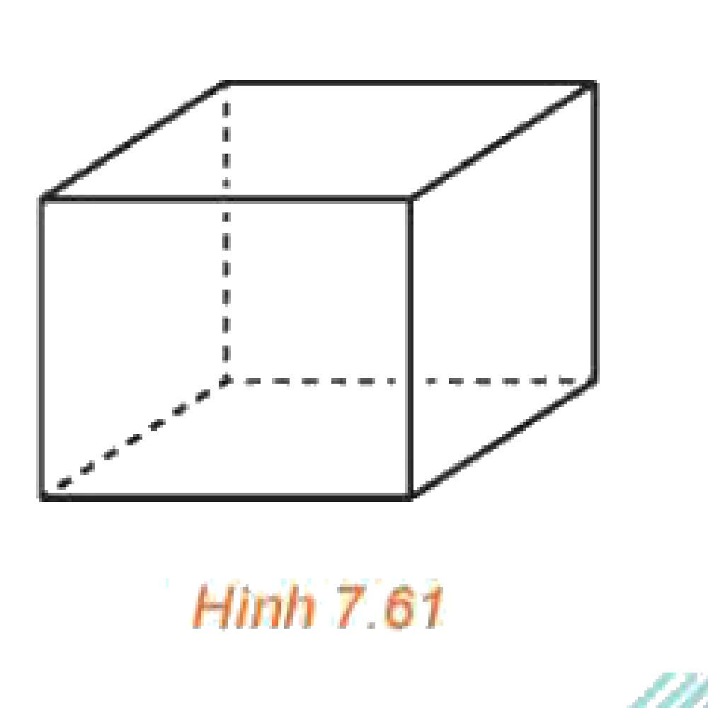 Hình 7.61: Hình hộp chữ nhật